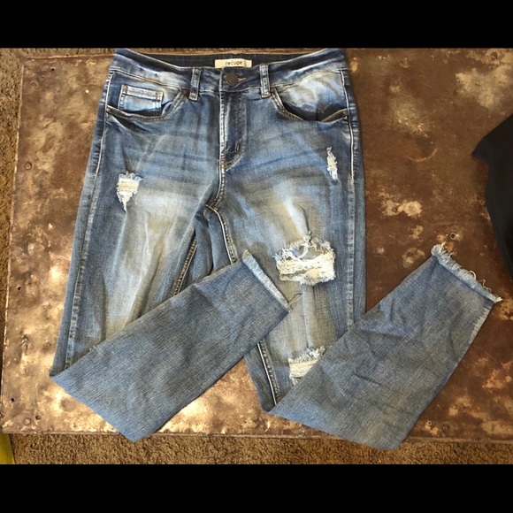 refuge Denim - Refuge Distressed Jeans Size 6